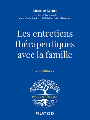 cover image of Les entretiens thérapeutiques avec la famille